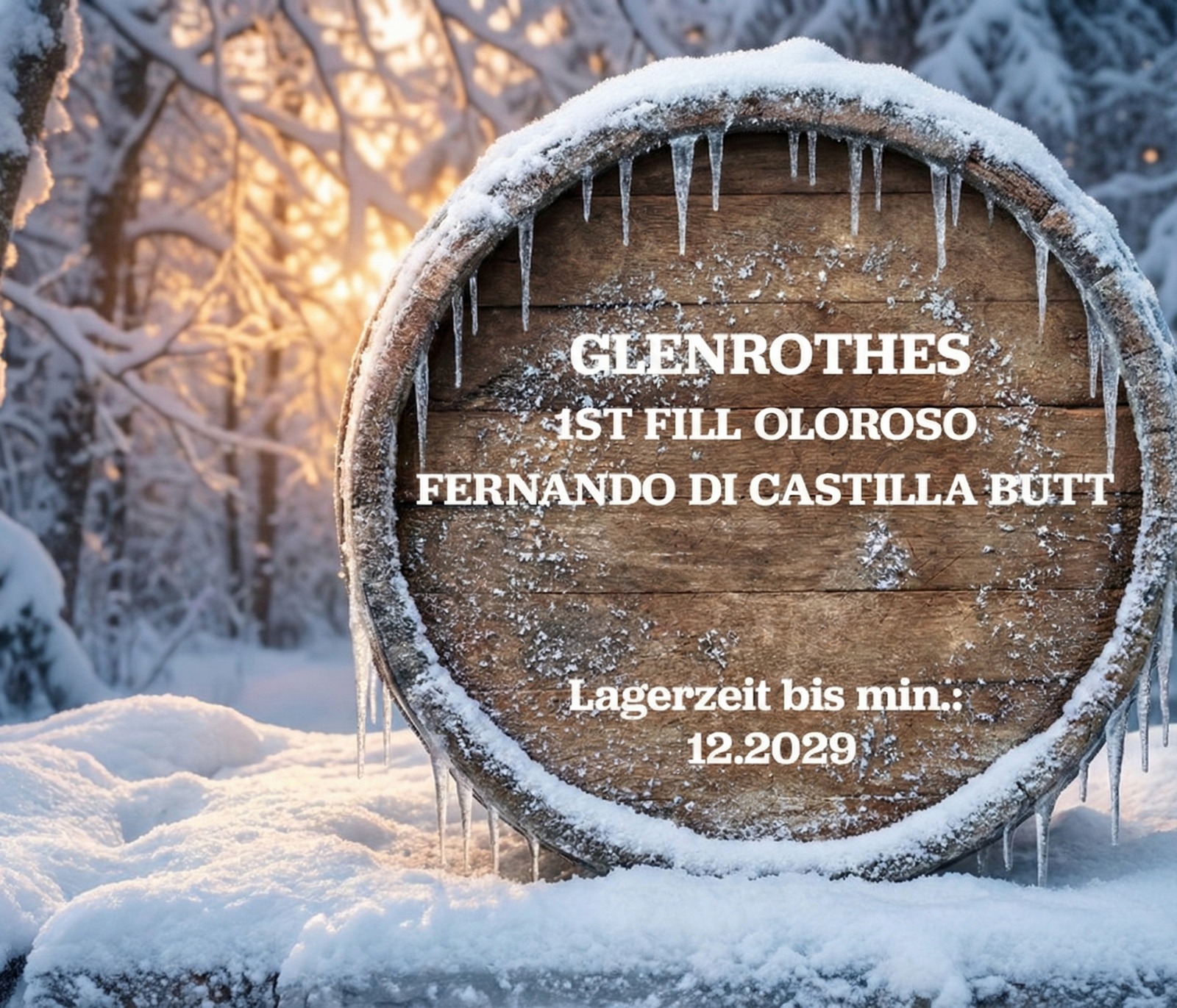 Fassteilung Glenrothes 1st Fill Oloroso Fernando di Castilla