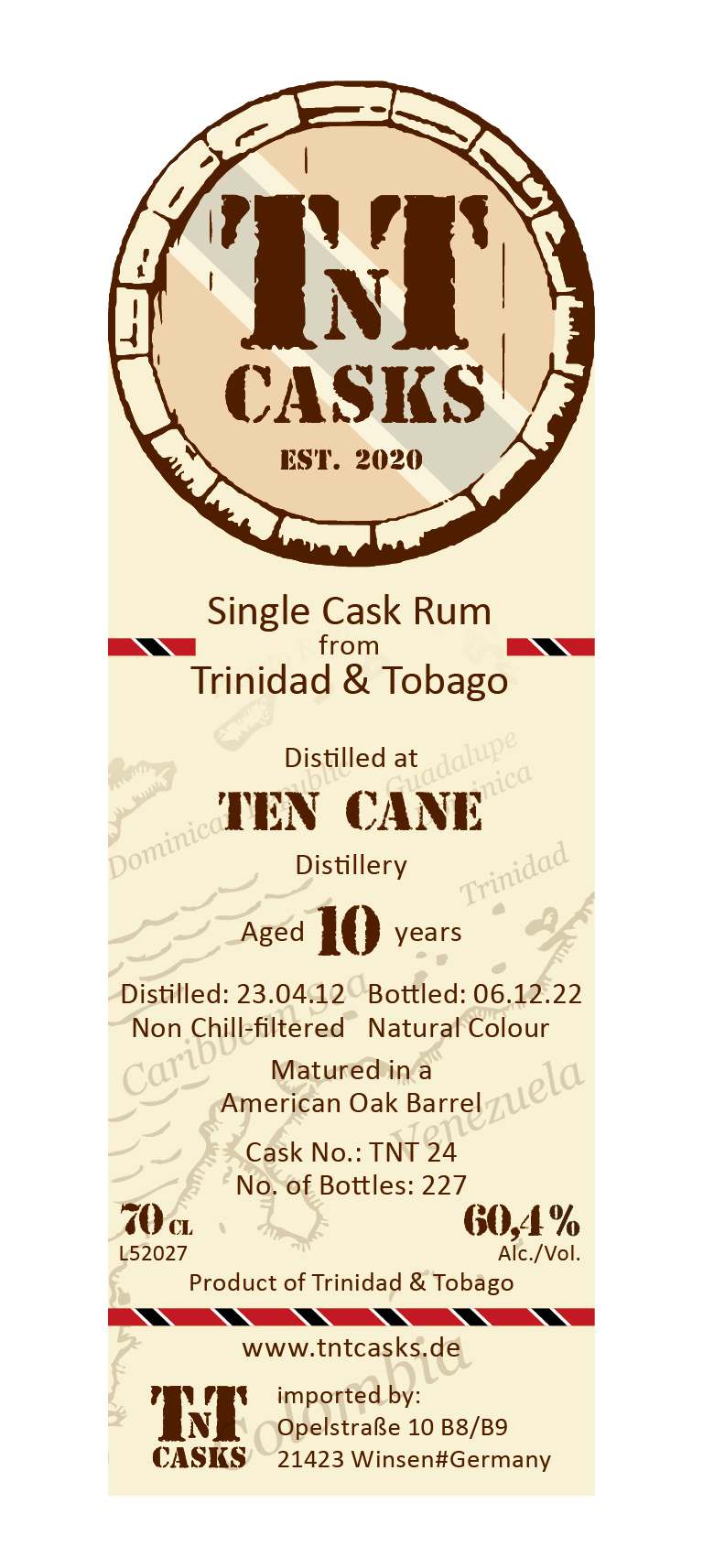 TNT Ten Cane 2012